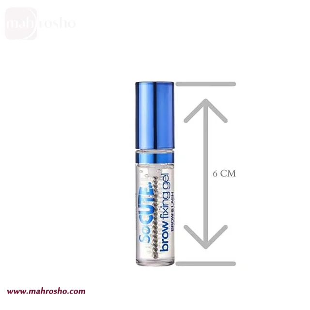 ژل فیکسینگ ابرو و مژه مینی گلدن رز مدل سو کیوت حجم 2.5 میلی لیتر فروشگاه مه روشو