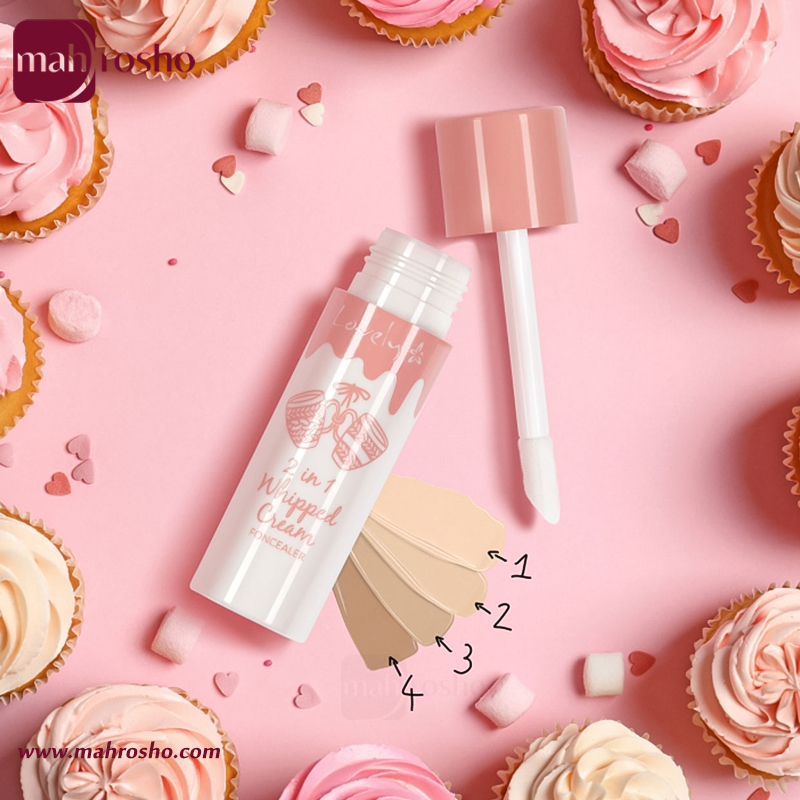 Lovely 2 in 1 Whipped Cream Foncealer mahrosho