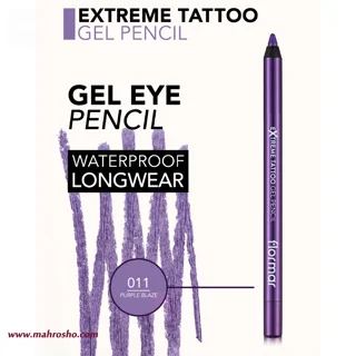 مداد چشم ژلی اکستریم تتو فلورمار رنگ Purple Blaze شماره 11 فروشگاه مه روشو