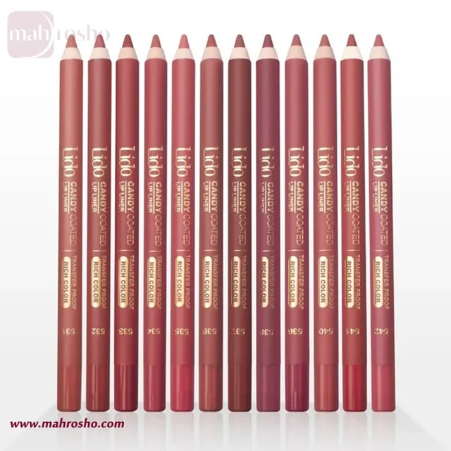 Lido Candy Coated Lip Liner Transfer Proof Rich Color mahrosho