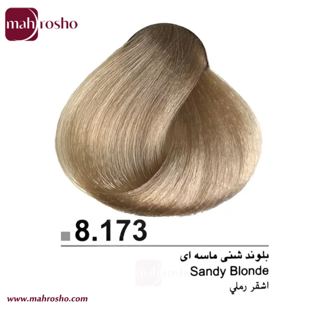 رنگ مو دوماسی گروه شنی رنگ بلوند شنی ماسه ای شماره 8.173 حجم 120 میلی لیتر