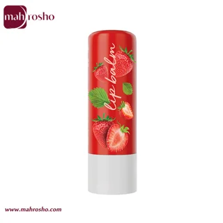 بالم نرم کننده لب رنگی بیول مدل توت فرنگی با SPF 15 وزن 4 گرم