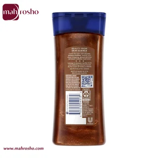 ژل روغن بدن شاین دار وازلین مدل Golden Hour Glow با رایحه وانیل کاکائو حجم 200 میلی لیتر