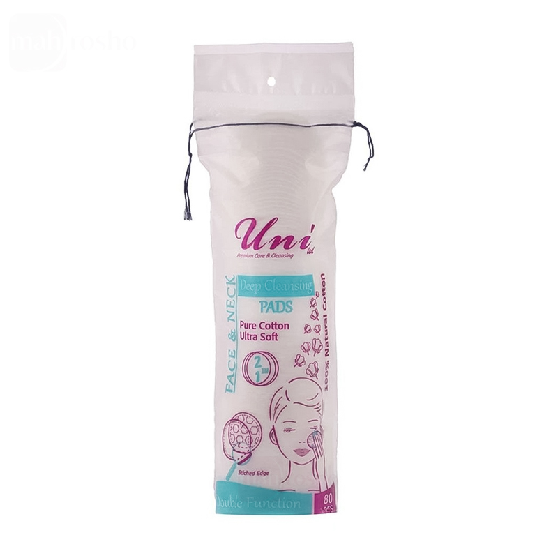 پد آرایش پاک کن دو کاره یونی لد بسته 80 عددی