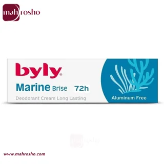دئودورانت کرمی مارین برایس بیلی 72 ساعته فاقد آلومینیوم حجم 25 میلی لیتر