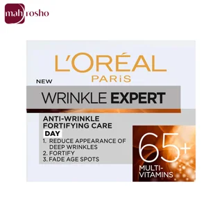کرم روز ضد چروک مولتی ویتامین لورال مدل Wrinkle Expert +65 حجم 50 میلی لیتر