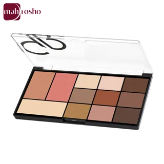 پالت چشم و صورت گلدن رز مدل CITY STYLE رنگ WARM NUDE شماره 01