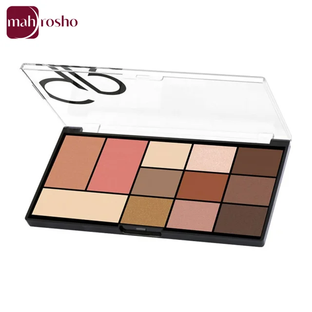 پالت چشم و صورت گلدن رز مدل CITY STYLE رنگ WARM NUDE شماره 01