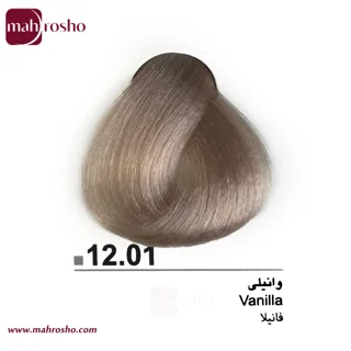 رنگ مو دوماسی گروه اکسترا لایت رنگ وانیلی شماره 12.01 حجم 120 میلی لیتر