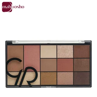 پالت چشم و صورت گلدن رز مدل CITY STYLE رنگ WARM NUDE شماره 01