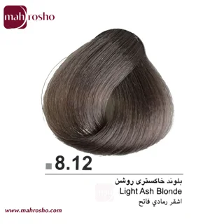 رنگ مو دوماسی گروه خاکستری رنگ بلوند خاکستری روشن شماره 8.12 حجم 120 میلی لیتر