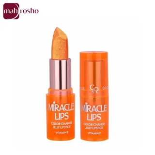 رژلب ژله‌ای حرارتی گلدن رز مدل MIRACLE LIPS شماره 103