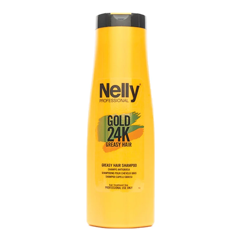 شامپو موهای چرب گلد نلی پروفشنال | Nelly Professional Gold Greasy Hair Shampoo