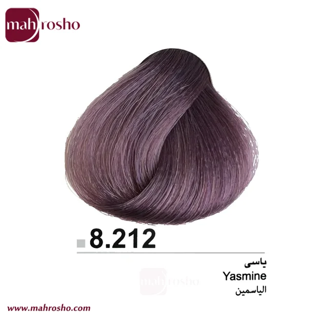 رنگ مو دوماسی گروه فشن رنگ یاسی شماره 8.212 حجم 120 میلی لیتر