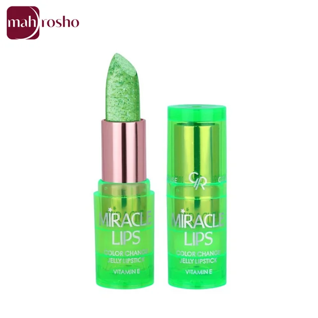 رژلب ژله‌ای حرارتی گلدن رز مدل MIRACLE LIPS شماره 102