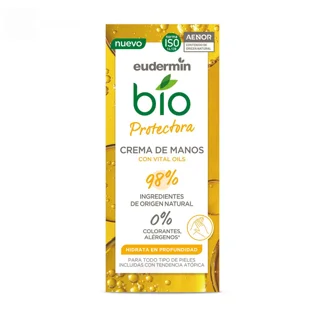 کرم محافظ دست ادرمین مدل bio Protective حاوی روغن‌های حیاتی حجم 75 میلی لیتر