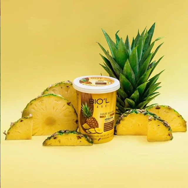 ماسک مو بیول سری Vitality مدل آناناس حجم 500 میلی لیتر