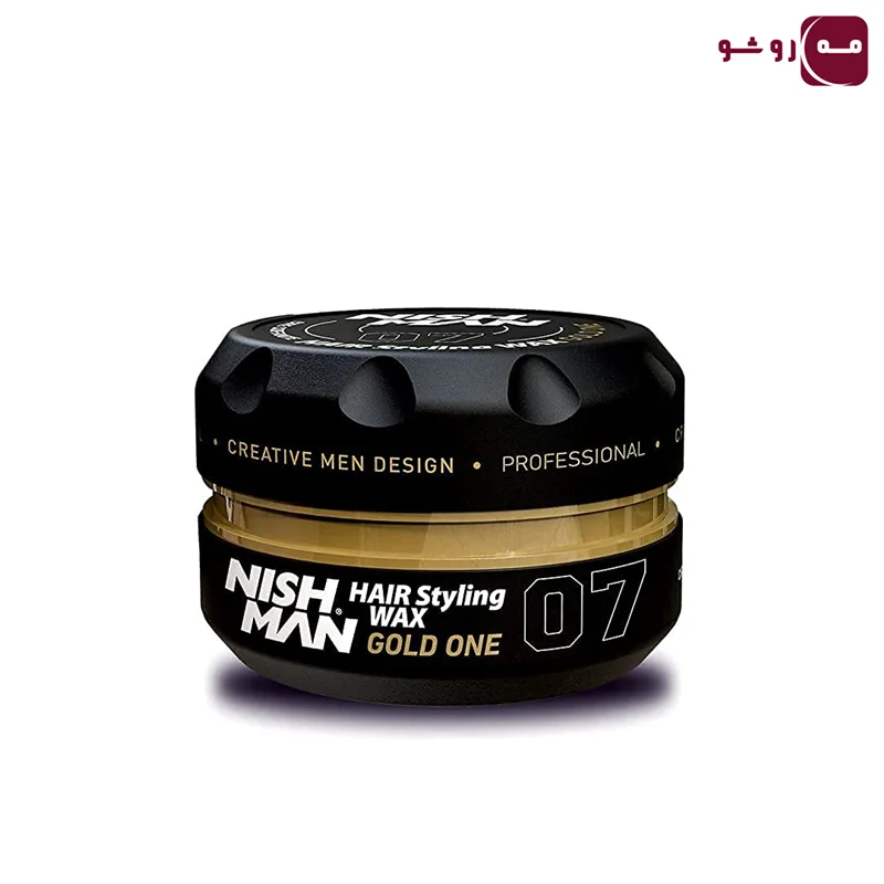 Nishman Hair Styling WAX Gold One 07