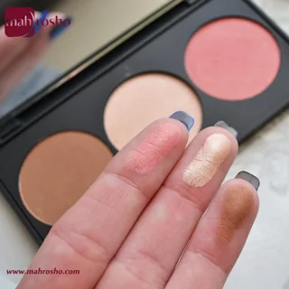 پالت کانتور هایلایتر و رژگونه متالز گلدن رز