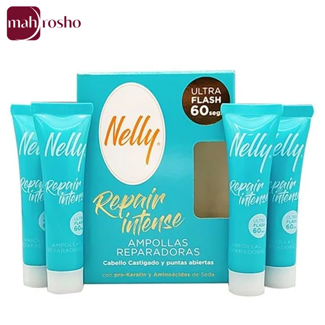 آمپول ترمیم کننده مو نلی مدل Repair Intense مجموعه 4 عددی 15x4 میلی لیتر