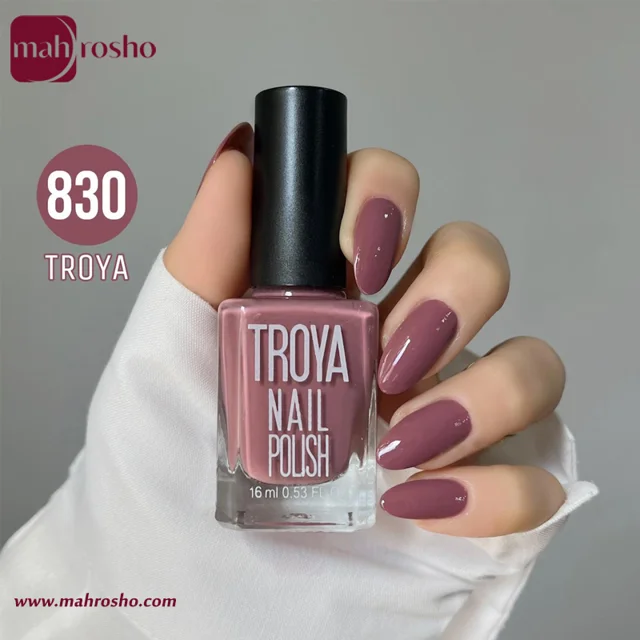 لاک ناخن ترویا شماره 830