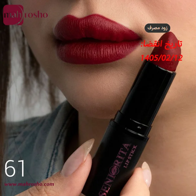 رژلب جامد مات سنیوریتا شماره 61