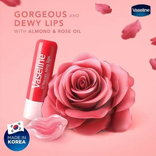 بالم لب استیکی وازلین مدل ROSY LIPS وزن 4.8 گرم