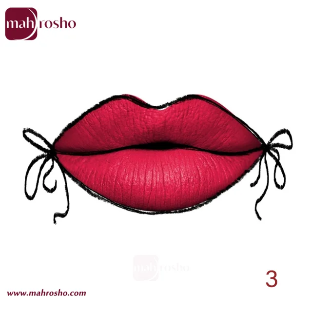 رژ لب مایع مات بادوام لاولی شماره 3