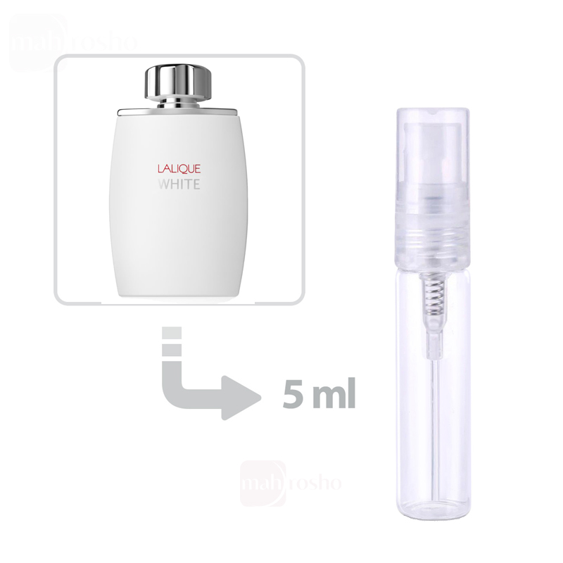 دکانت عطر مردانه لالیک وایت حجم 5 میلی لیتر