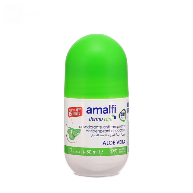 مام رول ضد تعریق آمالفی مدل Aloe Vera حجم 50 میلی لیتر