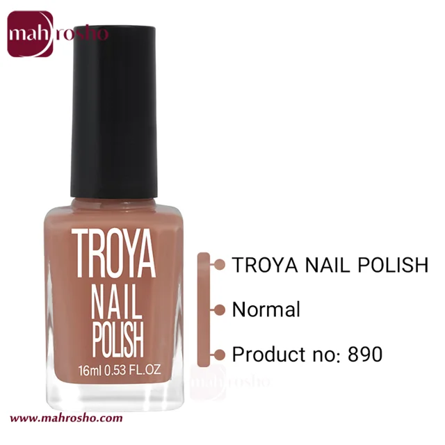 لاک ناخن ترویا شماره 890