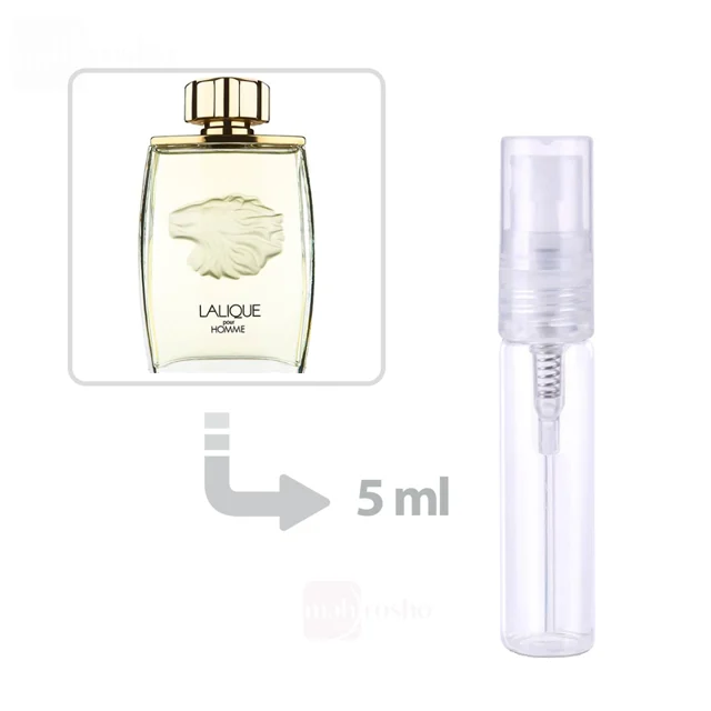 دکانت عطر مردانه لالیک شیر حجم 5 میلی لیتر