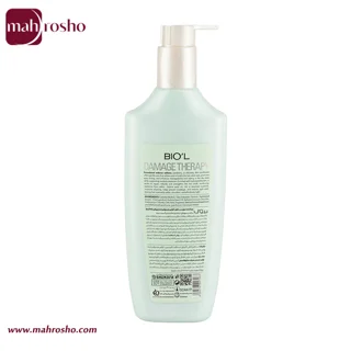 نرم کننده مو سر دمیج تراپی بیول حاوی کراتین هیدرولیز شده و روغن دانه کینوا مناسب موهای خشک و شکننده