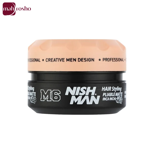 واکس مو مات انعطاف پذیر نیشمن مدل Inca Inchi شماره M6 حجم 100 میلی لیتر فروشگاه مه روشو