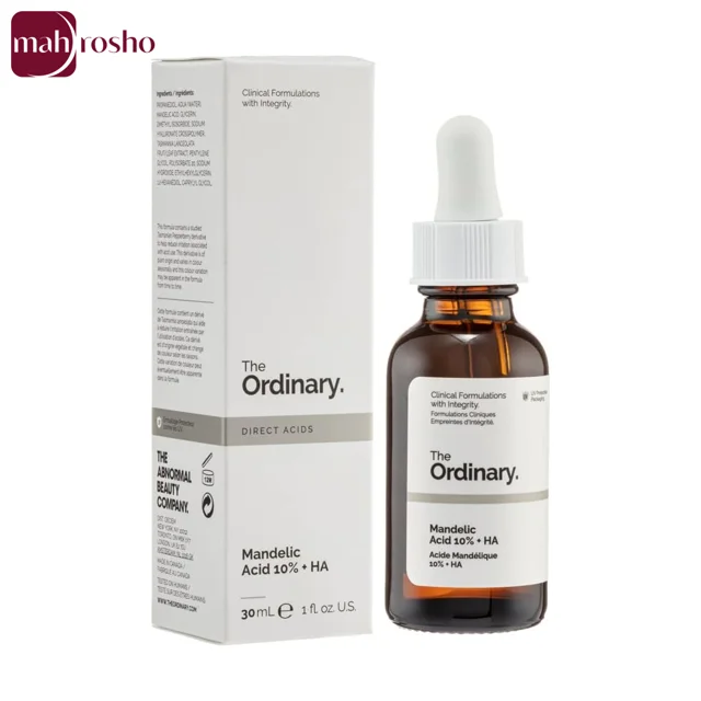 سرم لایه بردار ماندلیک اسید 10% + HA اوردینری حجم 30 میلی لیتر فروشگاه مه رشو
