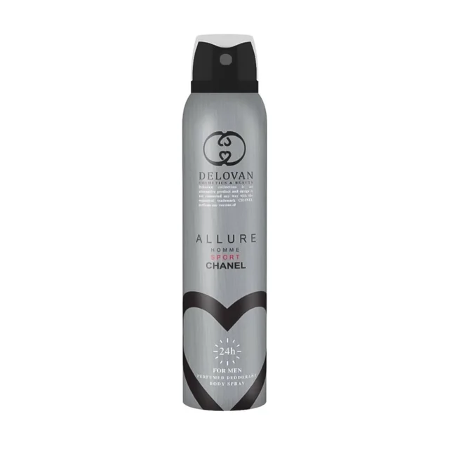 اسپری خوشبو کننده بدن مردانه دلوان مدل ALLURE HOMME SPORT CHANEL حجم 200 میلی لیتر