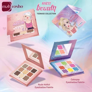 پالت سایه چشم میس بیوتی گلدن رز مدل Nude Addict وزن 11.7 گرم